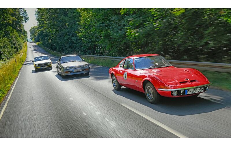 Sommer, Sonne, Klassik-Rallye: Opel begeistert bei der ADAC Oldtimerfahrt Hessen-Thüringen